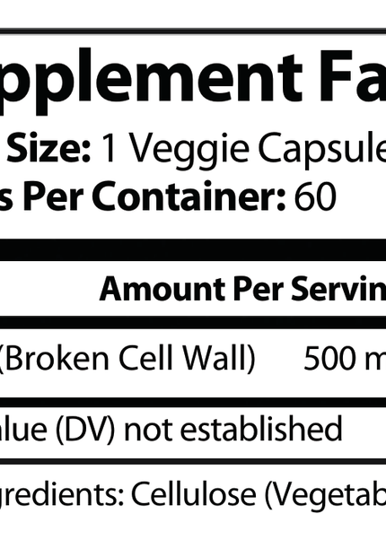 Chlorella Pure – 500mg