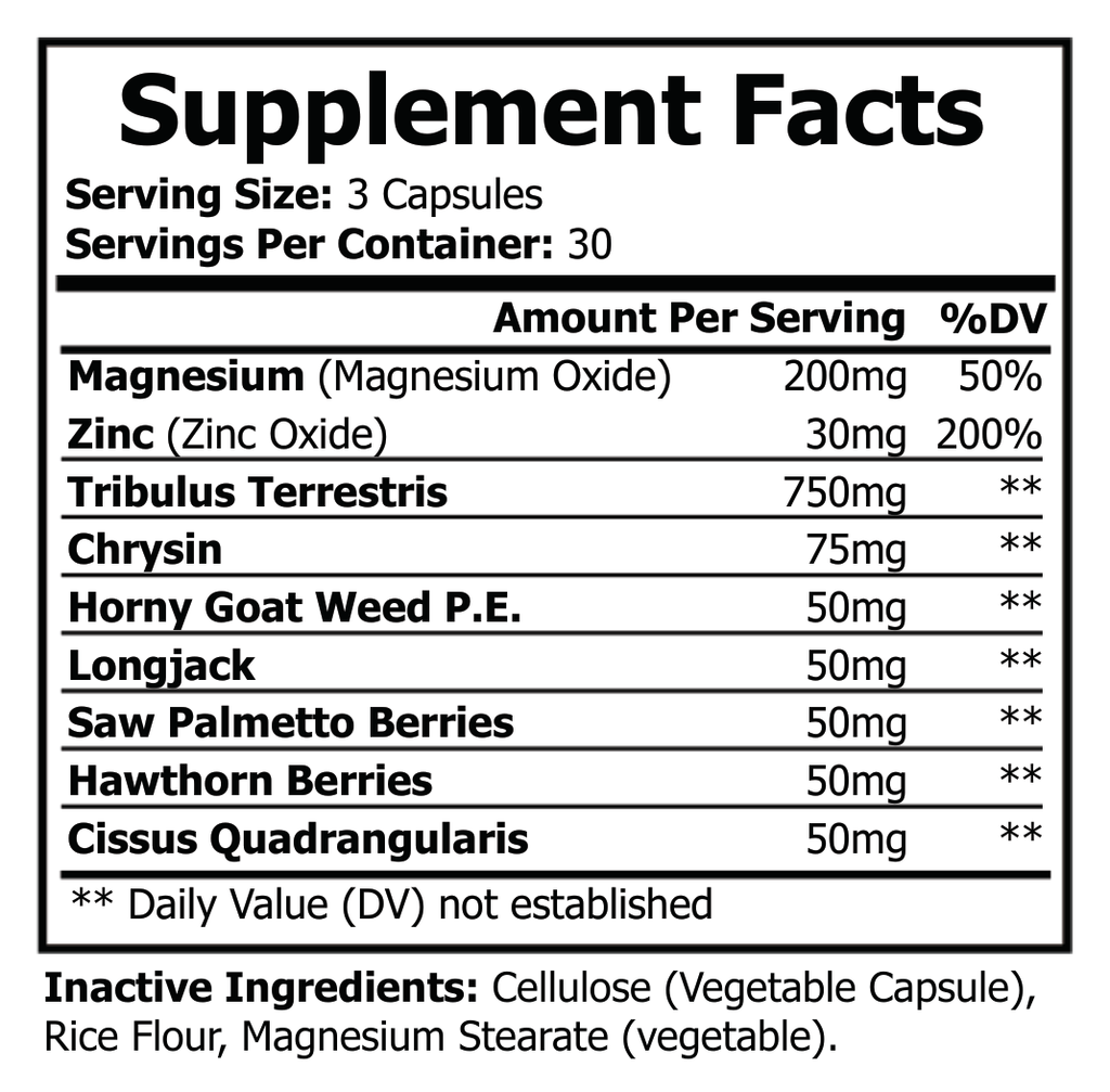 Ultra Test Natural Testosterone Support