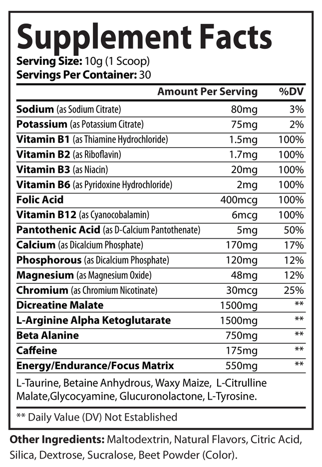 Pre-Workout (Watermelon)