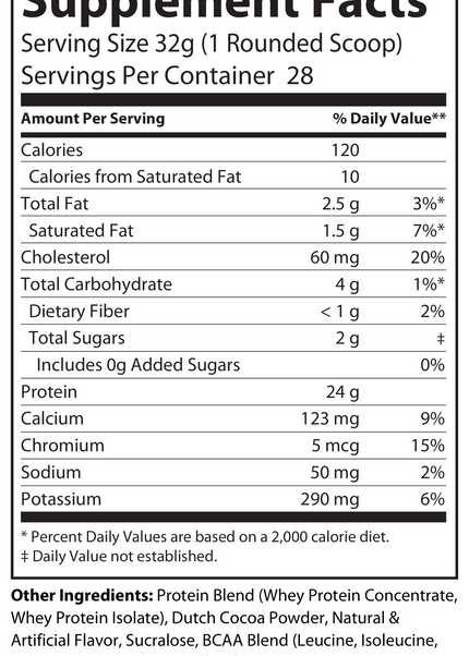 Protein Whey 2lb Chocolate