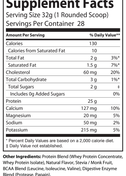 Protein Whey 2lb Vanilla