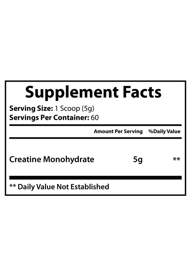 Creatine Powder 300mg