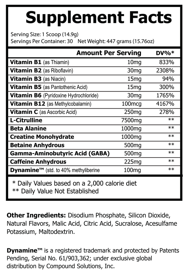 Pre-Workout (Tropical Sunrise)