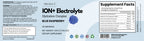 ION+ Electrolyte Hydration Complex – Blue Raspberry (30 Servings)