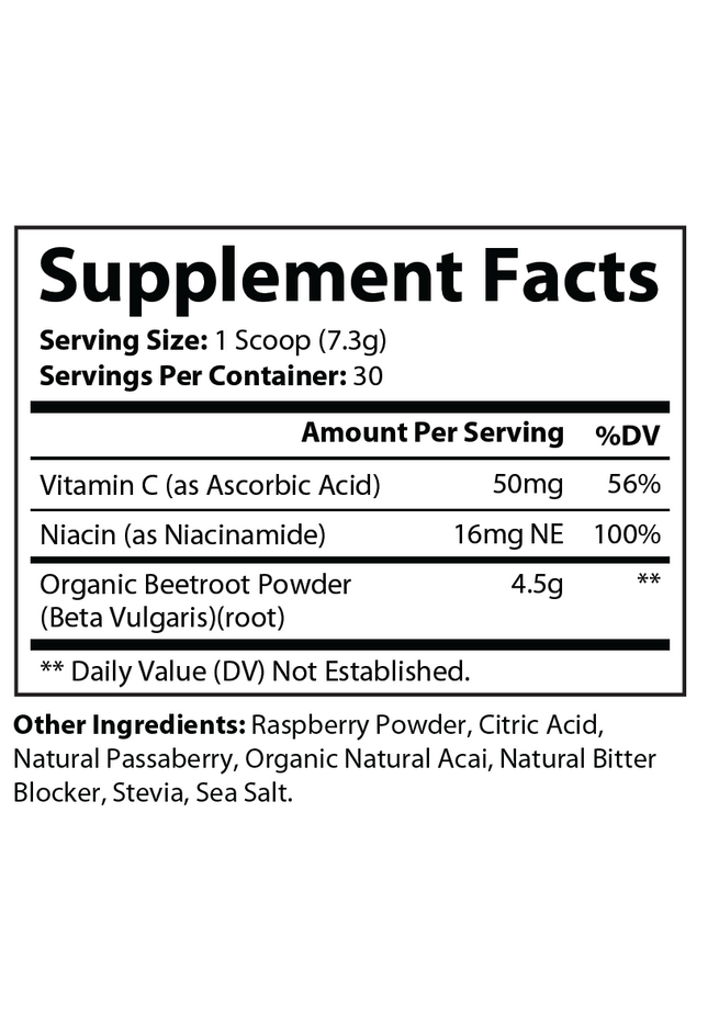 Nitric Oxide Boost w/Organic BeetRoot Powder