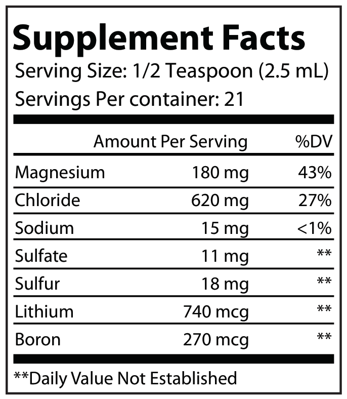 Premium Mineral Complex Medical Grade