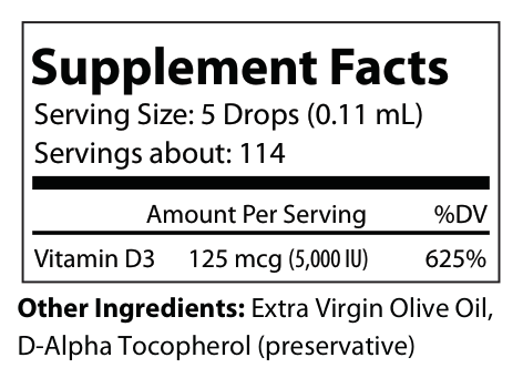 Liquid D3 Ultra Medical Grade
