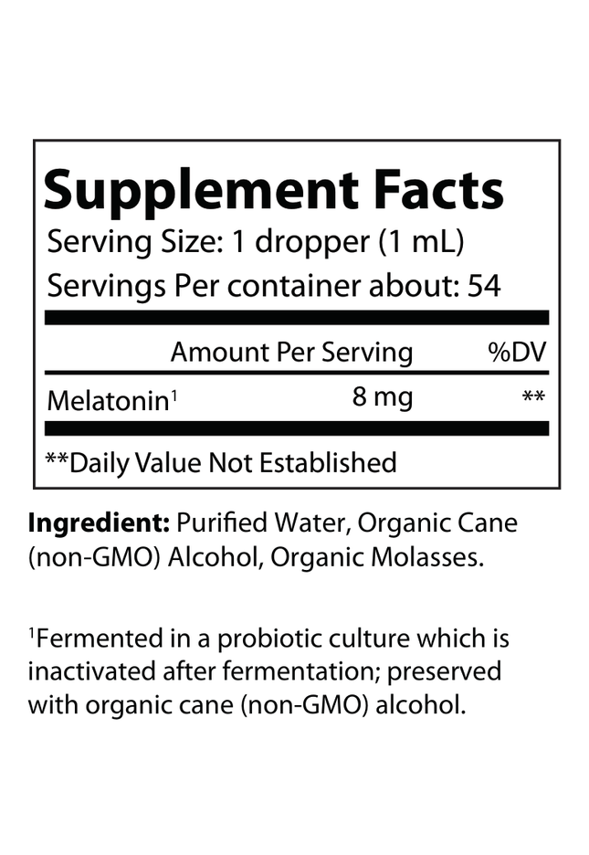 Fermented Melatonin 2 Fl. Oz. Medical Grade