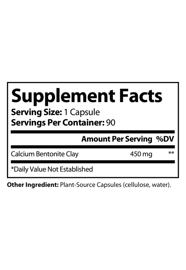 Bentonite Clay Detox Plus (Medical Grade)