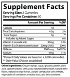 Skin Glow Gummies w/ Biotin + C + E