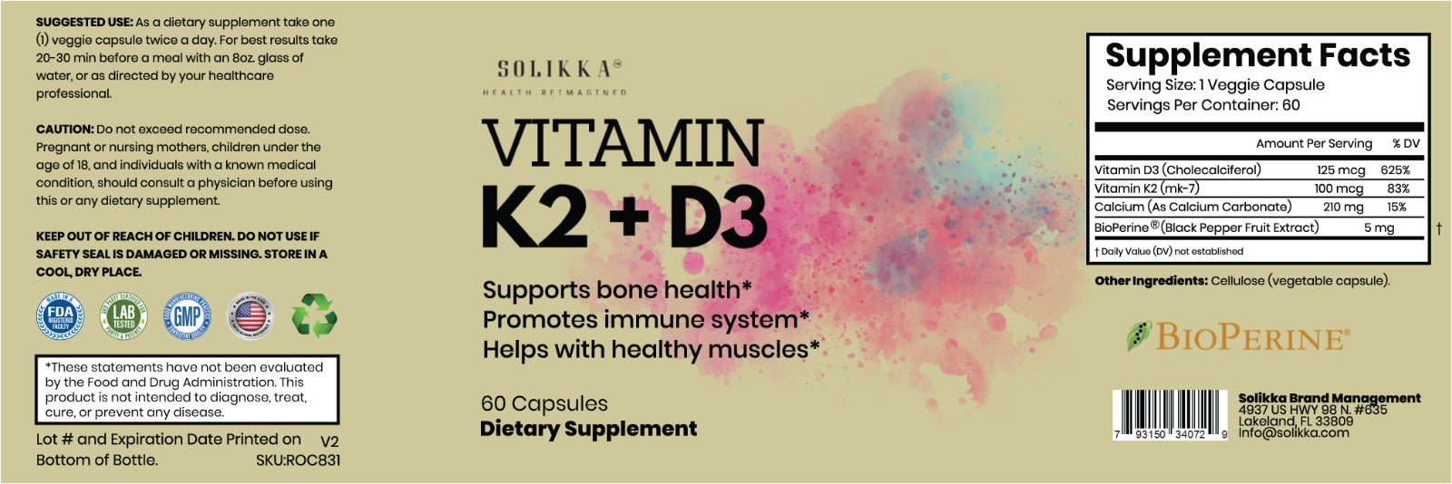 Vitamin K2+D3