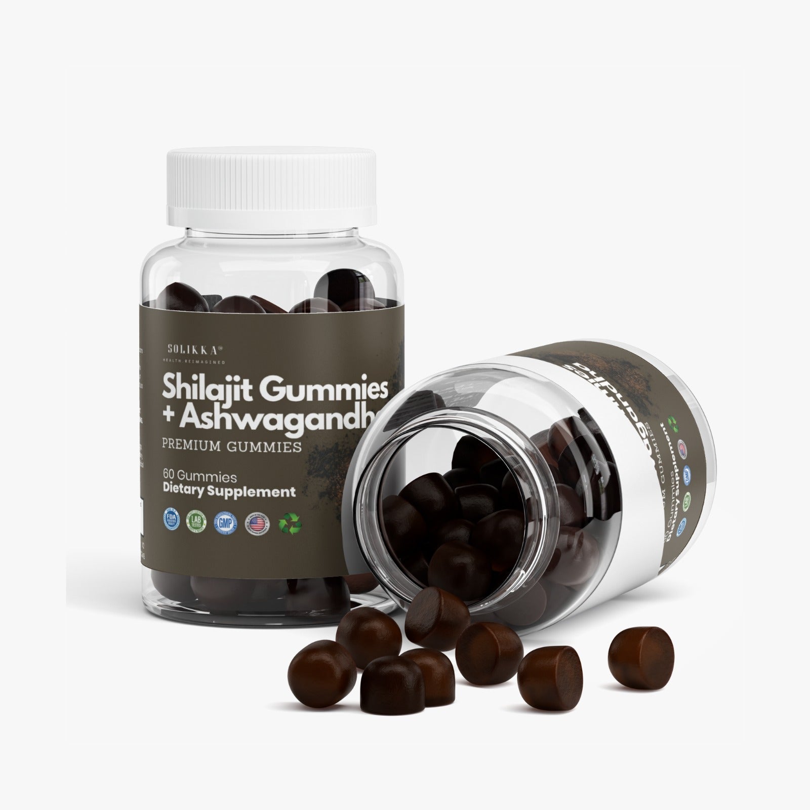 Premium Shilajit Gummie w/Ashwaganda