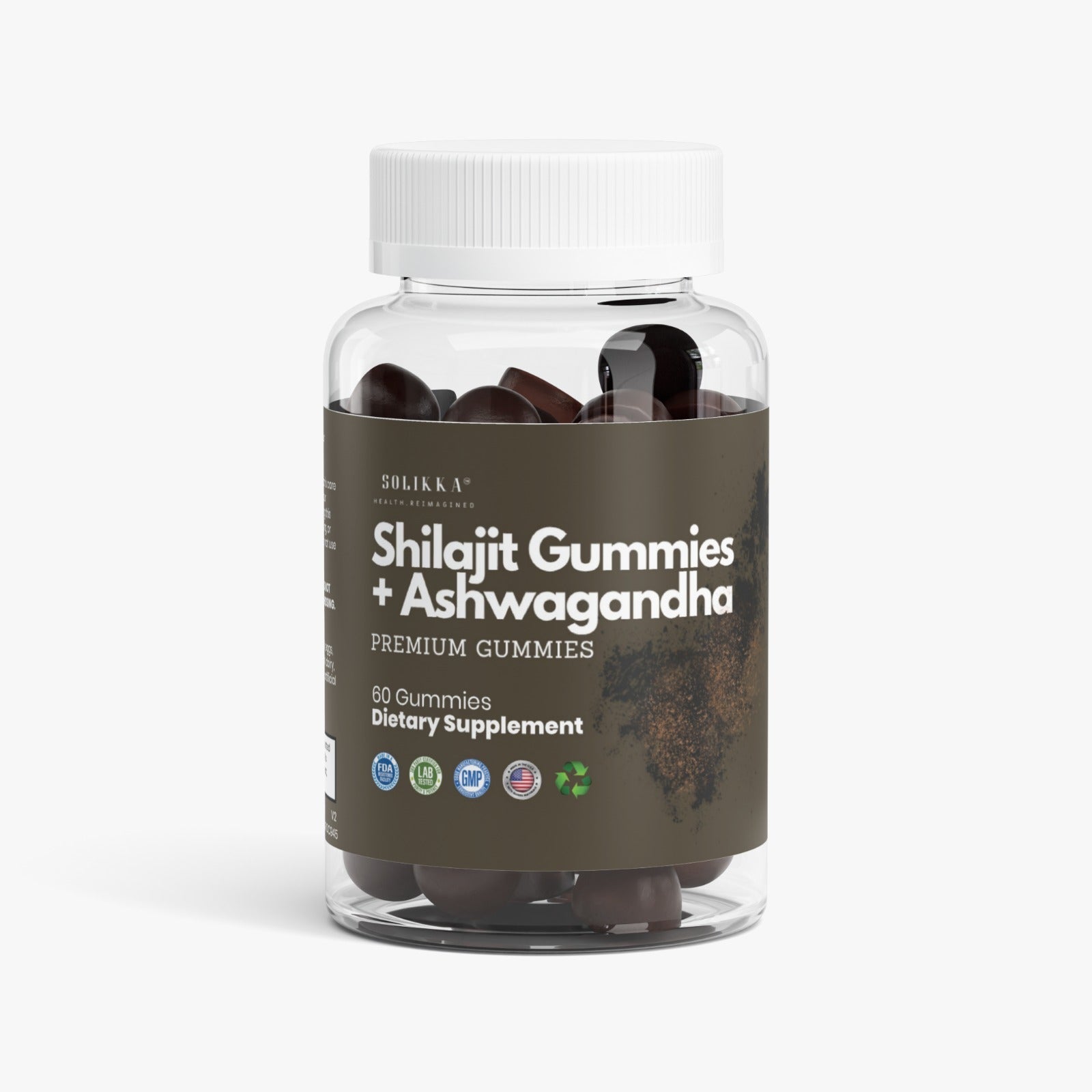 Premium Shilajit Gummie w/Ashwaganda