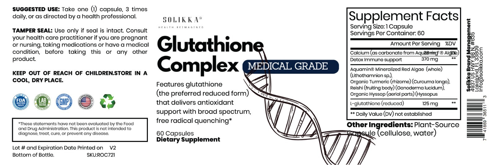 Glutathione Complex Medical Grade