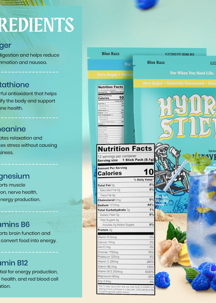 HydroStick (Blue Razz)