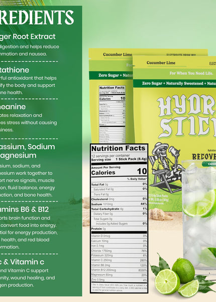 HydroStick (Cucumber Lime)