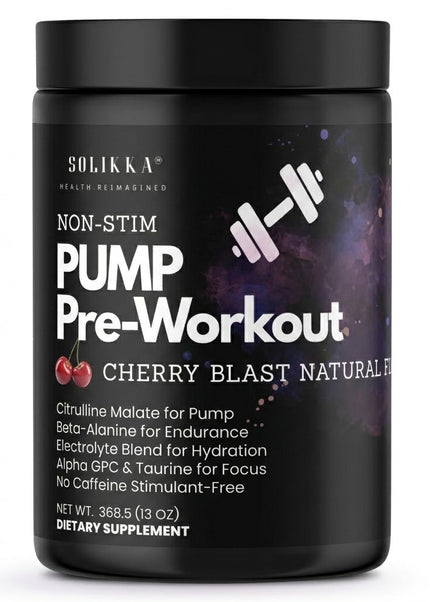 Pump Non-Stim Pre-Workout Cherry Blast 312g w/ Natural Flavor