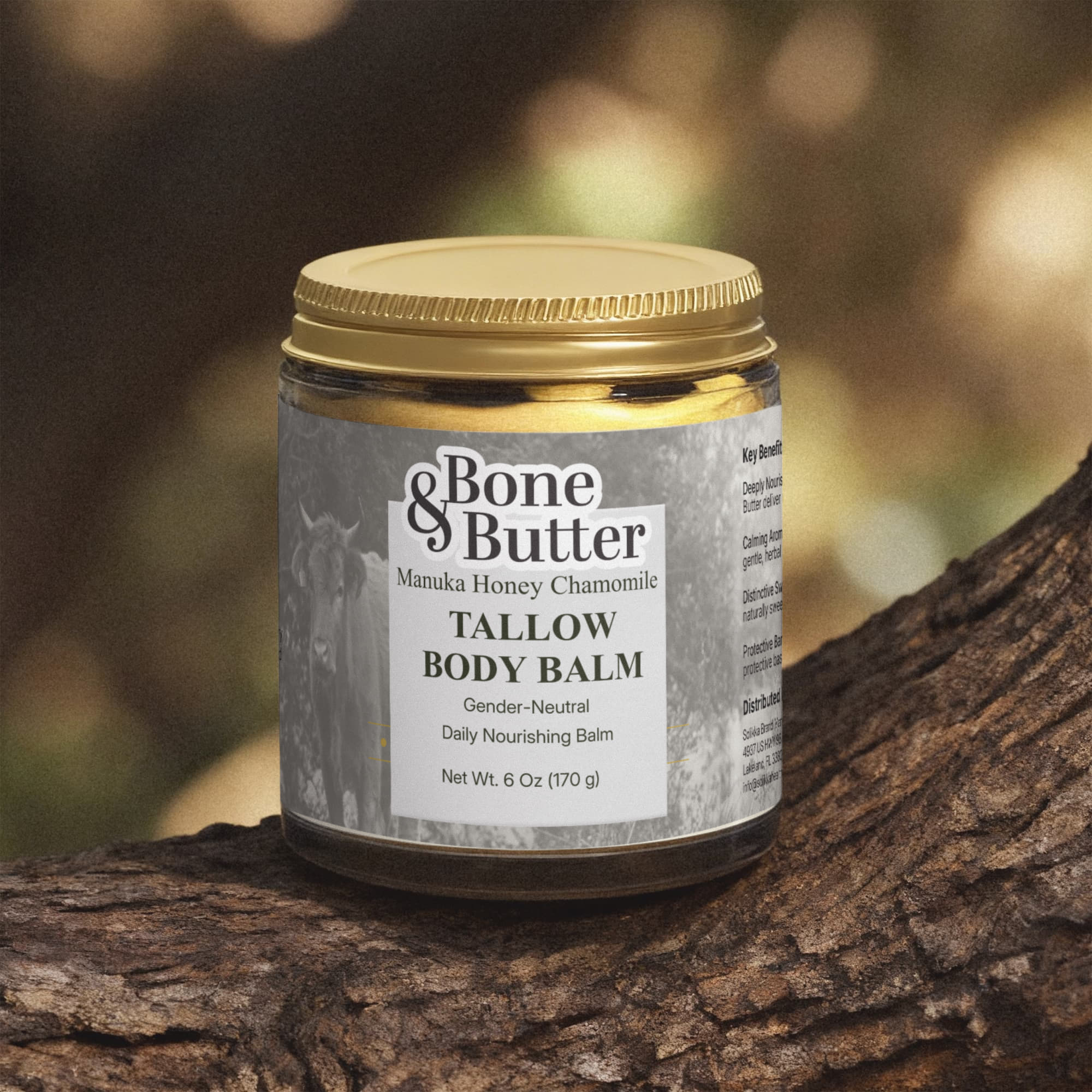 Manuka Honey Chamomile Tallow Body Balm