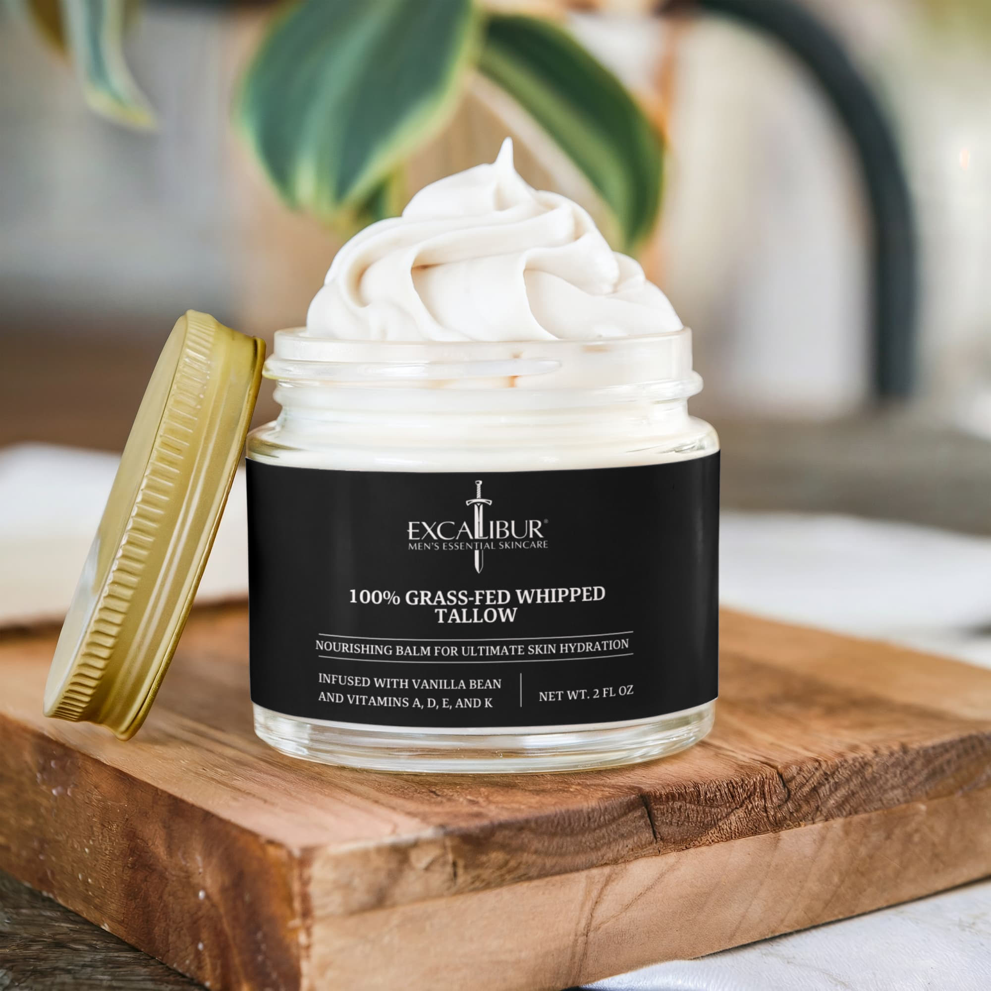 Excalibur-Whipped Grass-Fed Tallow for Men