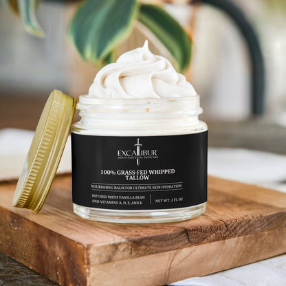 Excalibur-Whipped Grass-Fed Tallow for Men