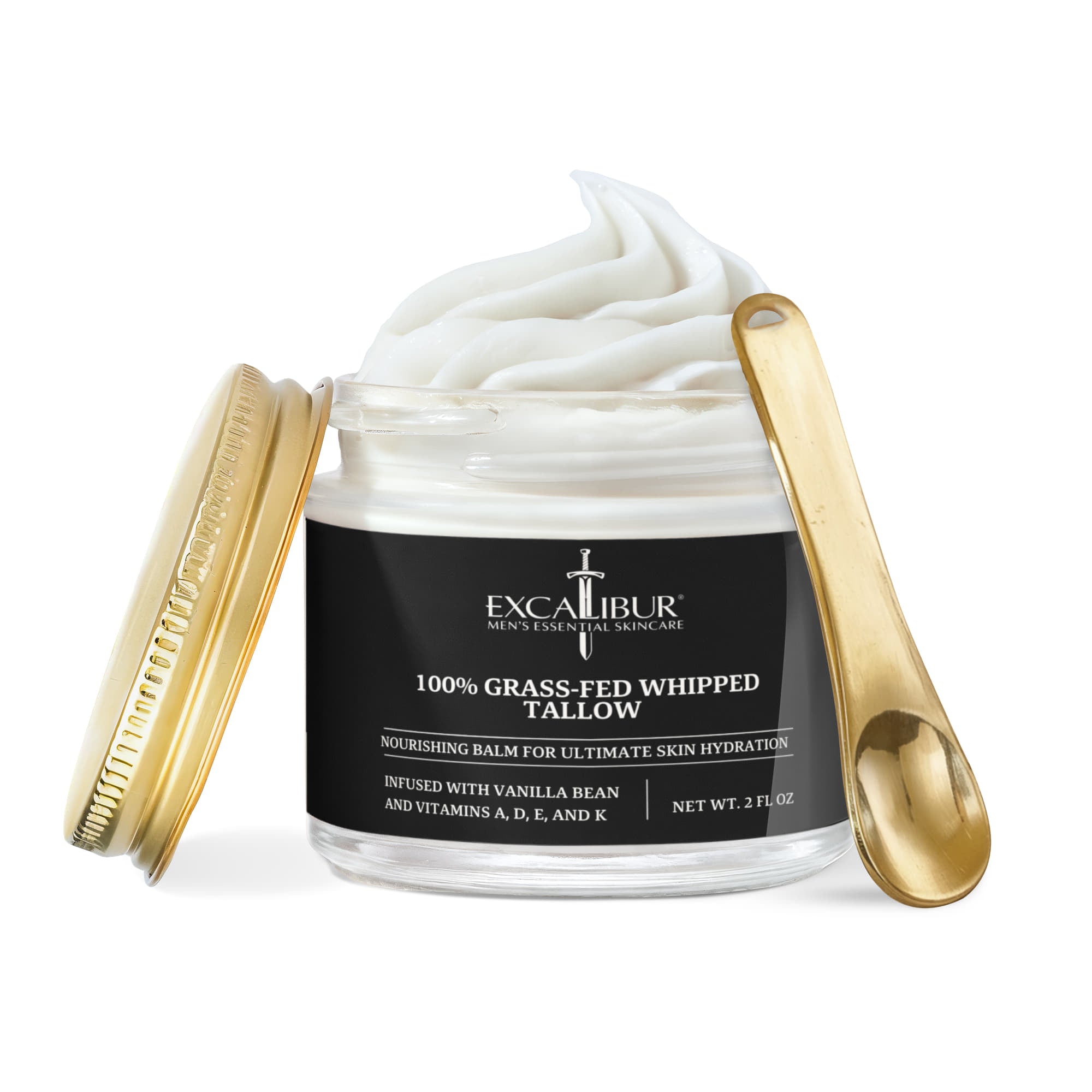 Excalibur-Whipped Grass-Fed Tallow for Men