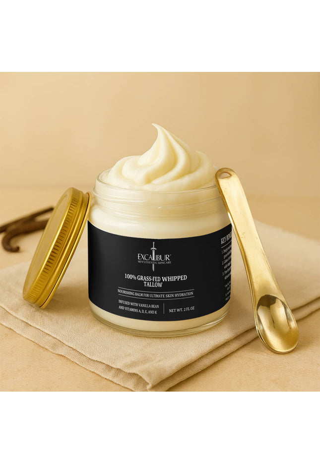 Excalibur-Whipped Grass-Fed Tallow for Men