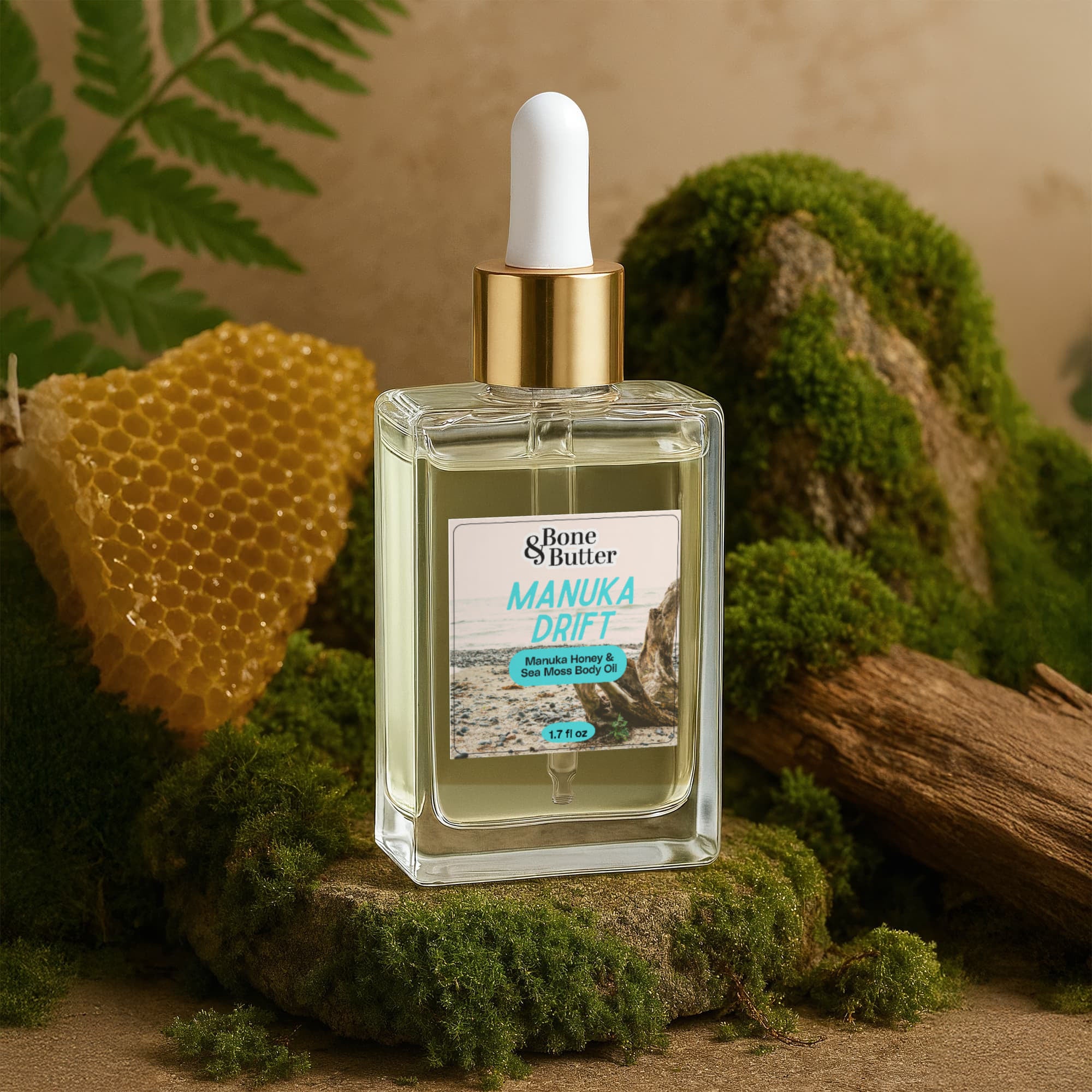 Manuka Honey Sea Moss Post-Shave Oil