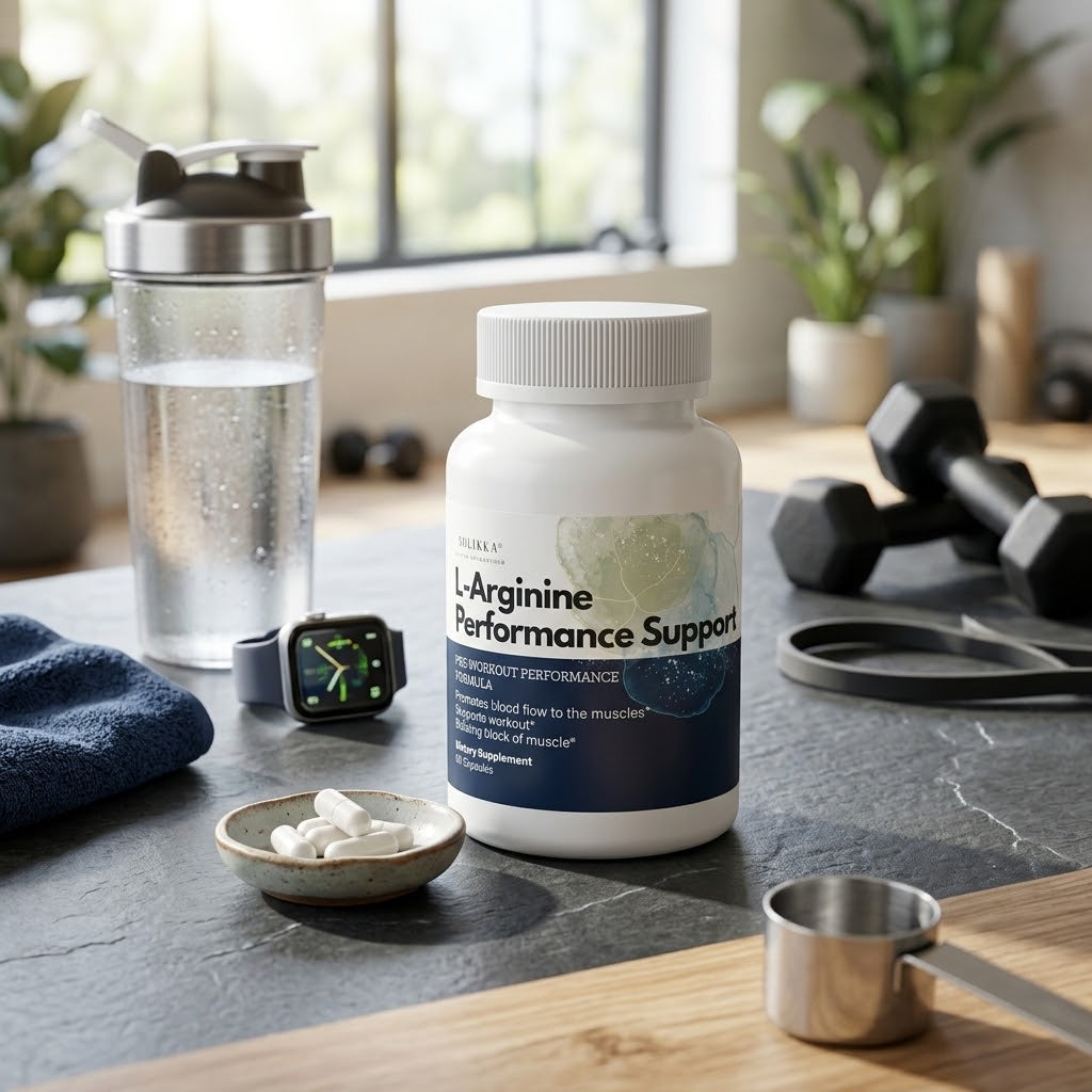 L-Arginine Performance Support – Pre-Workout Formula (60 Capsules)