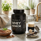 2lb Whey Armor Natural Protein Vanilla w/Stevia & Natural Flavor Non-GMO