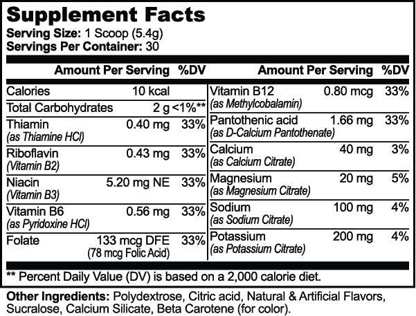 Electrolyte Drink Mix - Sugar-Free Lemonade Hydration