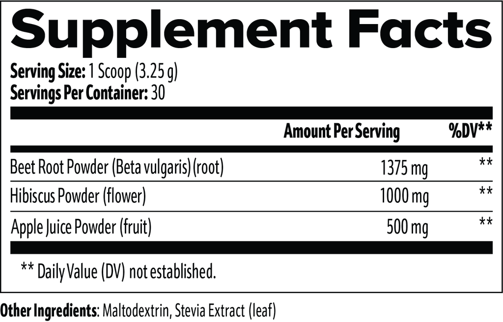 Beetroot Powder 3.44 Oz