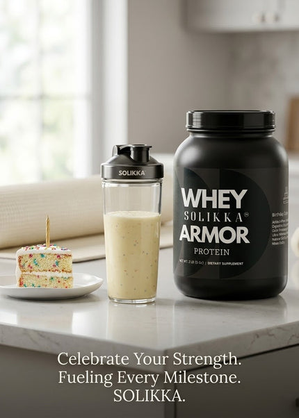 2lb Whey Armor Protein Birthday Cake