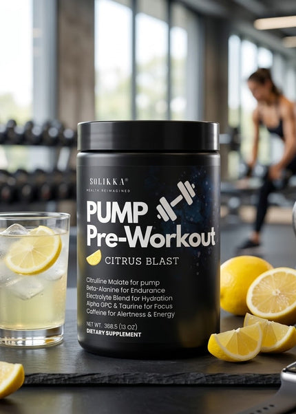 Pump Pre-Workout Citrus Blast 312g w/ Natural Flavor