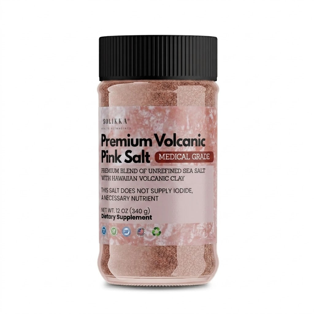 Premium Volcanic Pink Salt Medical Grade