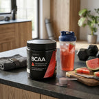 BCAA Powder – 2:1:1 Ratio with L-Glutamine, Watermelon (45 Servings)