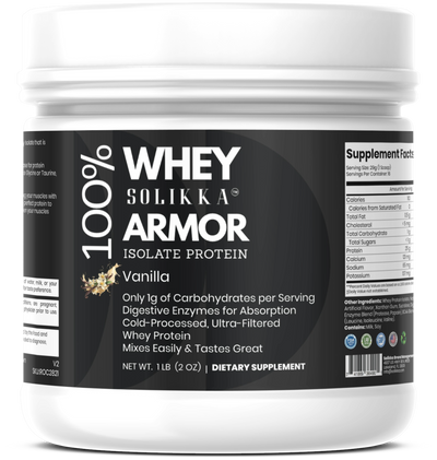 1lb 100% Whey Armor Isolate Protein Vanilla