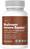 Mushroom Immune Booster Chaga, Cordyceps, Reishi and Lion’s Mane