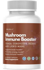 Mushroom Immune Booster Chaga, Cordyceps, Reishi and Lion’s Mane