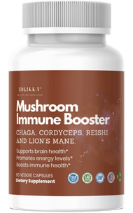 Mushroom Immune Booster Chaga, Cordyceps, Reishi and Lion’s Mane