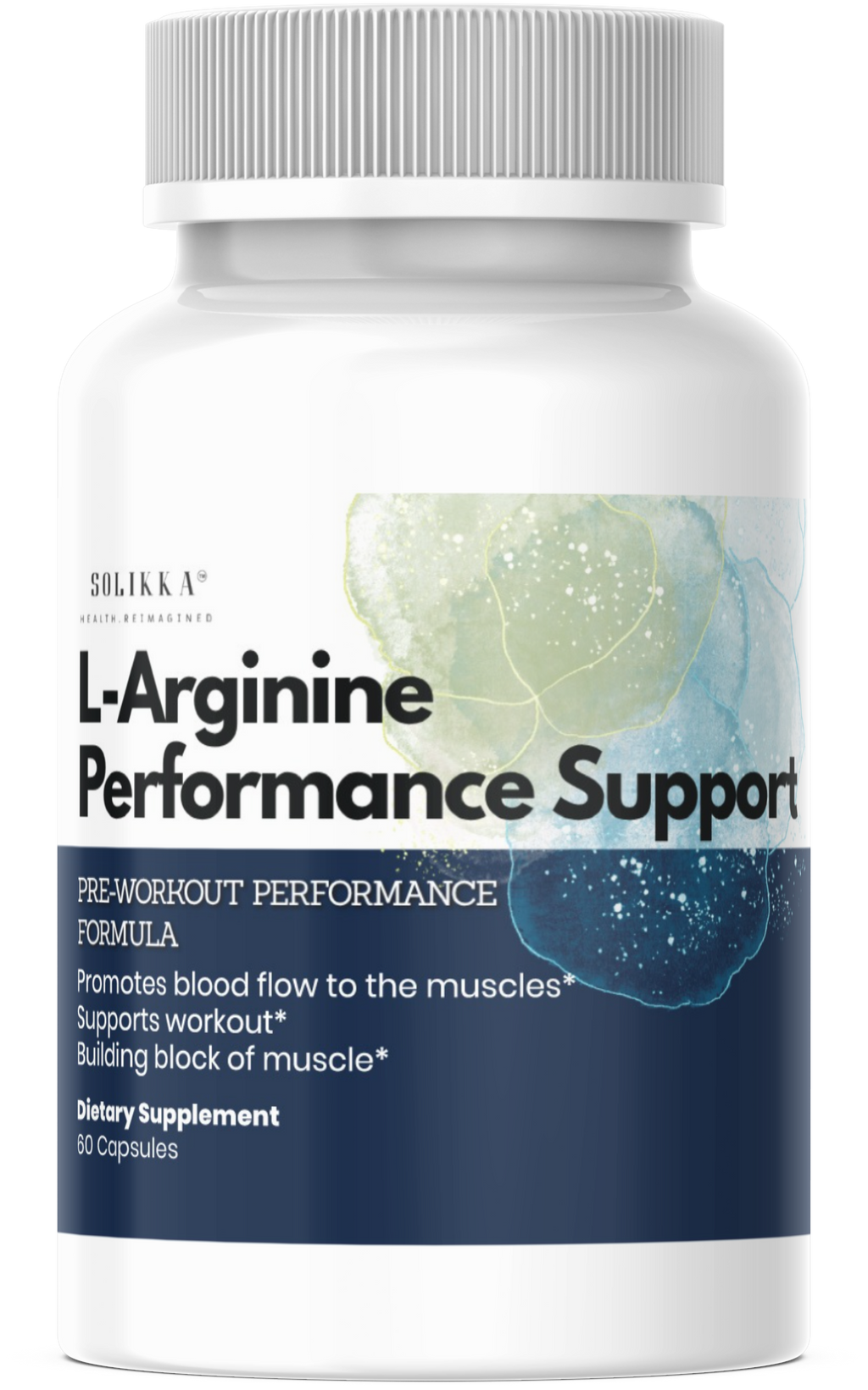 L-Arginine Performance Support – Pre-Workout Formula (60 Capsules)