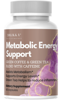 Metabolic Energy Support – Green Coffee & Green Tea Blend with Caffeine (60 Capsules)