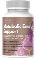 Metabolic Energy Support – Green Coffee & Green Tea Blend with Caffeine (60 Capsules)