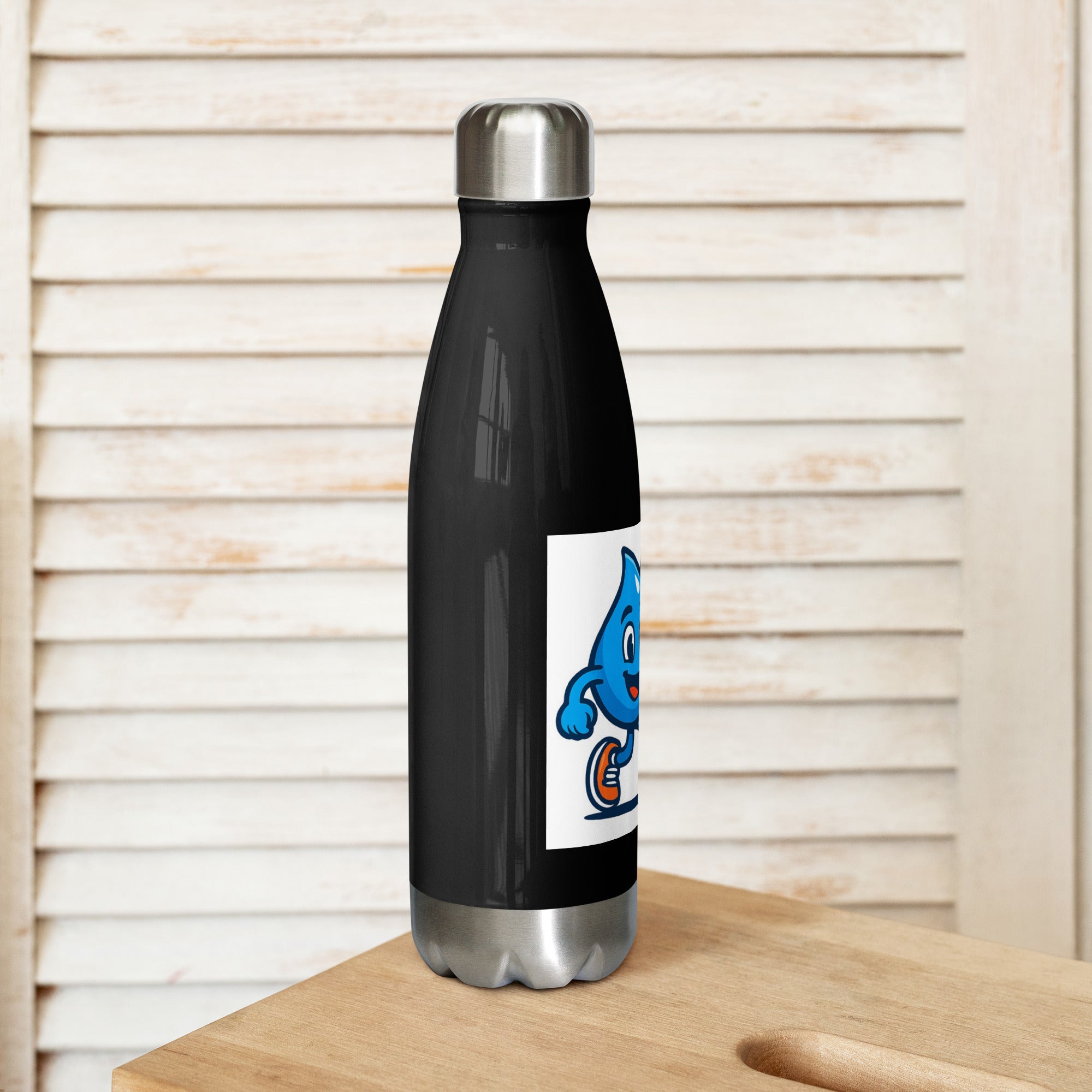Stainless steel water bottle